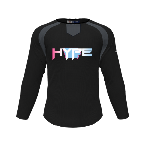 [CUS-DFW-PULL-FLC-CNK-LSL-BLK-YS-LOGO2] Pullover (Youth S, Black, Logo 2)