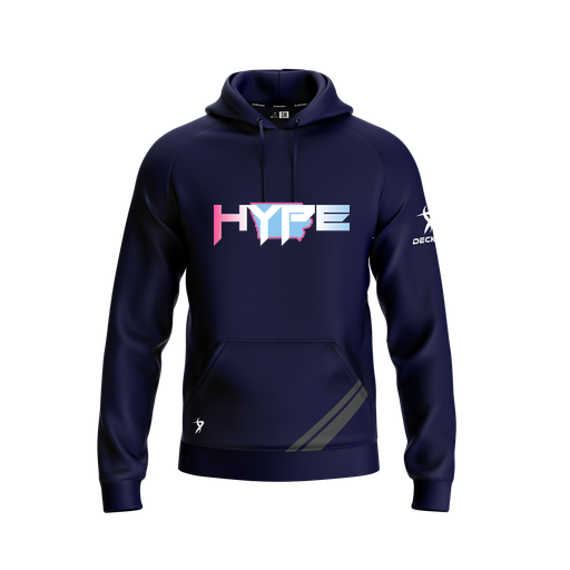 [FOLHSMNV-YXS-LOGO2] Decker Summit Hoodie (Youth XS, Navy, Logo 2)