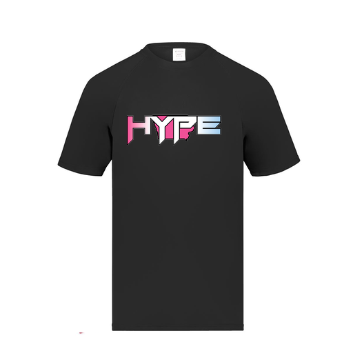 [2791.080.S-LOGO1] Youth Smooth Sport T-Shirt (Youth S, Black, Logo 1)