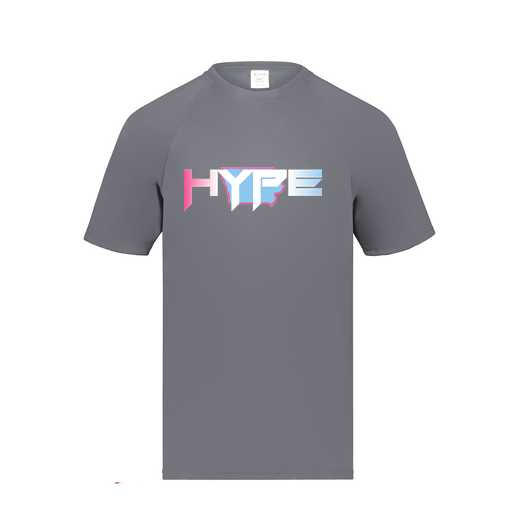 [2791.059.S-LOGO2] Youth Smooth Sport T-Shirt (Youth S, Gray, Logo 2)