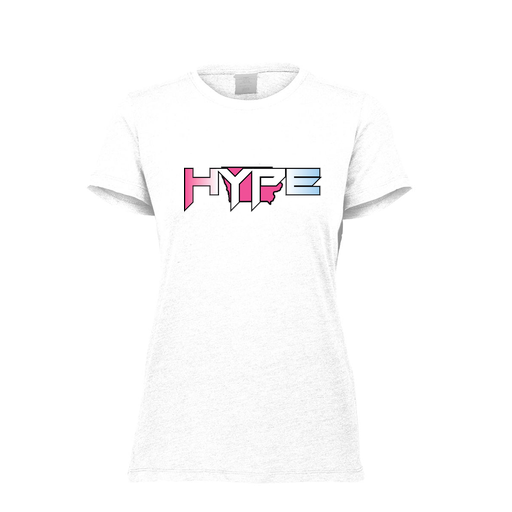 [FTSCUBWH-FAXS-LOGO1] Decker Women's Tri-Blend T-Shirt - Short Sleeve (Female Adult XS, White, Logo 1)