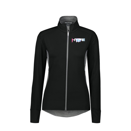 [371263.H70.S-LOGO2] Girls FreeForm Jacket (Female Youth S, Black, Logo 2)