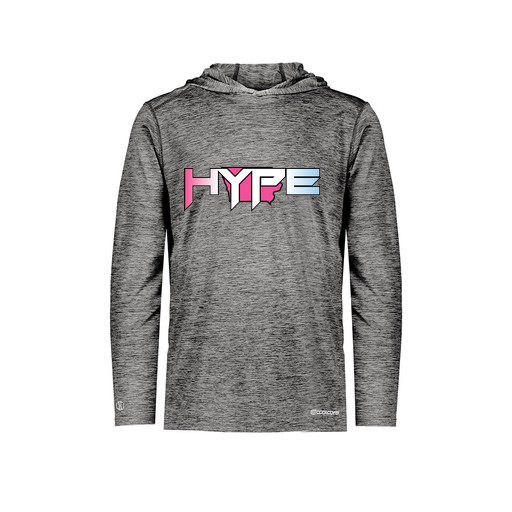 [FOLHCGBK-YS-LOGO1] Decker Youth Charge Hoodie (Youth S, Black, Logo 1)