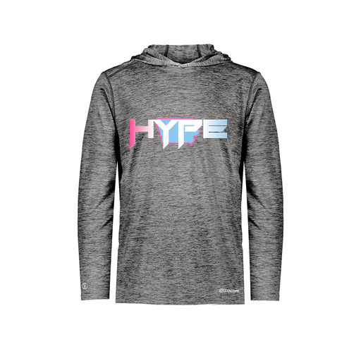 [FOLHCGBK-YS-LOGO2] Decker Youth Charge Hoodie (Youth S, Black, Logo 2)