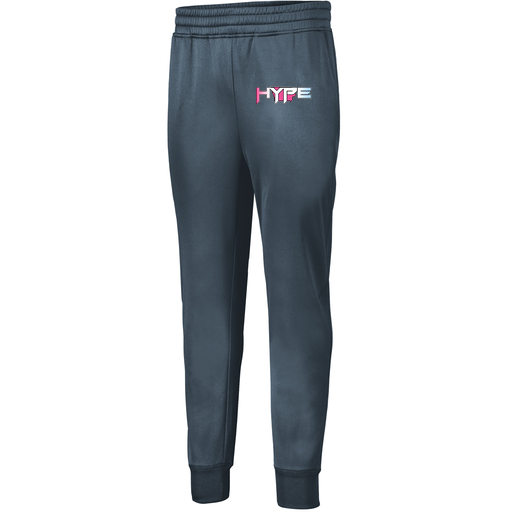 [5566.059.XS-LOGO1] Men's PERFORMANCE FLEECE JOGGER (Adult XS, Gray, Logo 1)