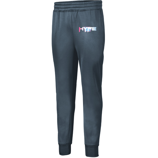 [5566.059.XS-LOGO2] Men's PERFORMANCE FLEECE JOGGER (Adult XS, Gray, Logo 2)