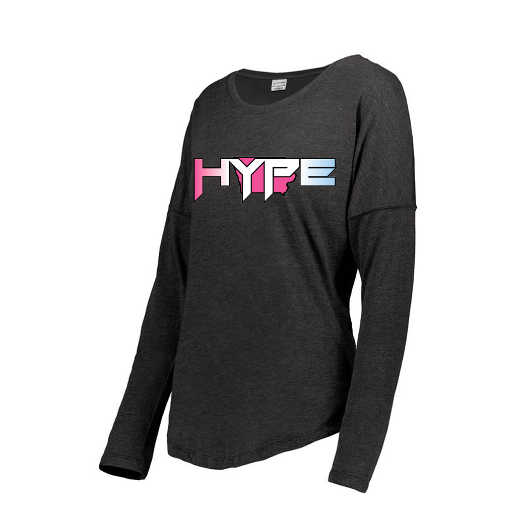 Decker Women's Tri-Blend T-Shirt - Long Sleeve