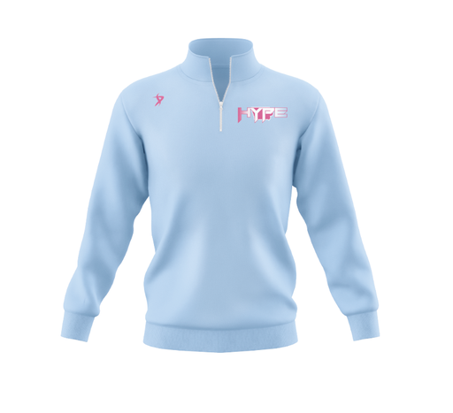 1/4 Zip Carolina Blue Iowa Hype